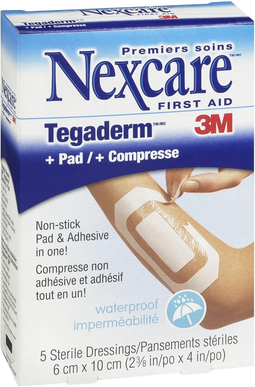 Nexcare Absolute Waterproof Premium Adhesive Pads 23/8