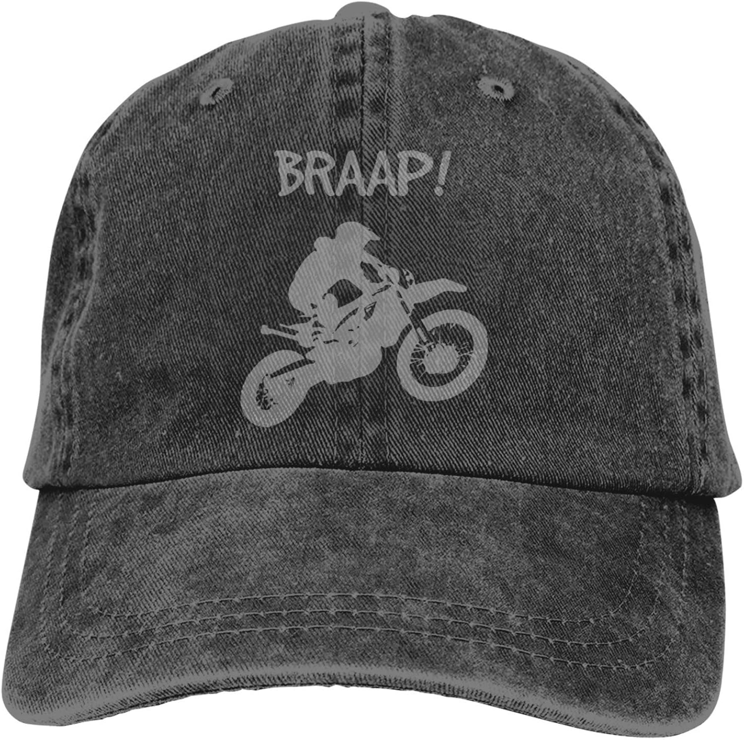 NCH UWDF Dirt Bike Motocross Sports Denim Cap Adjustable Snapback