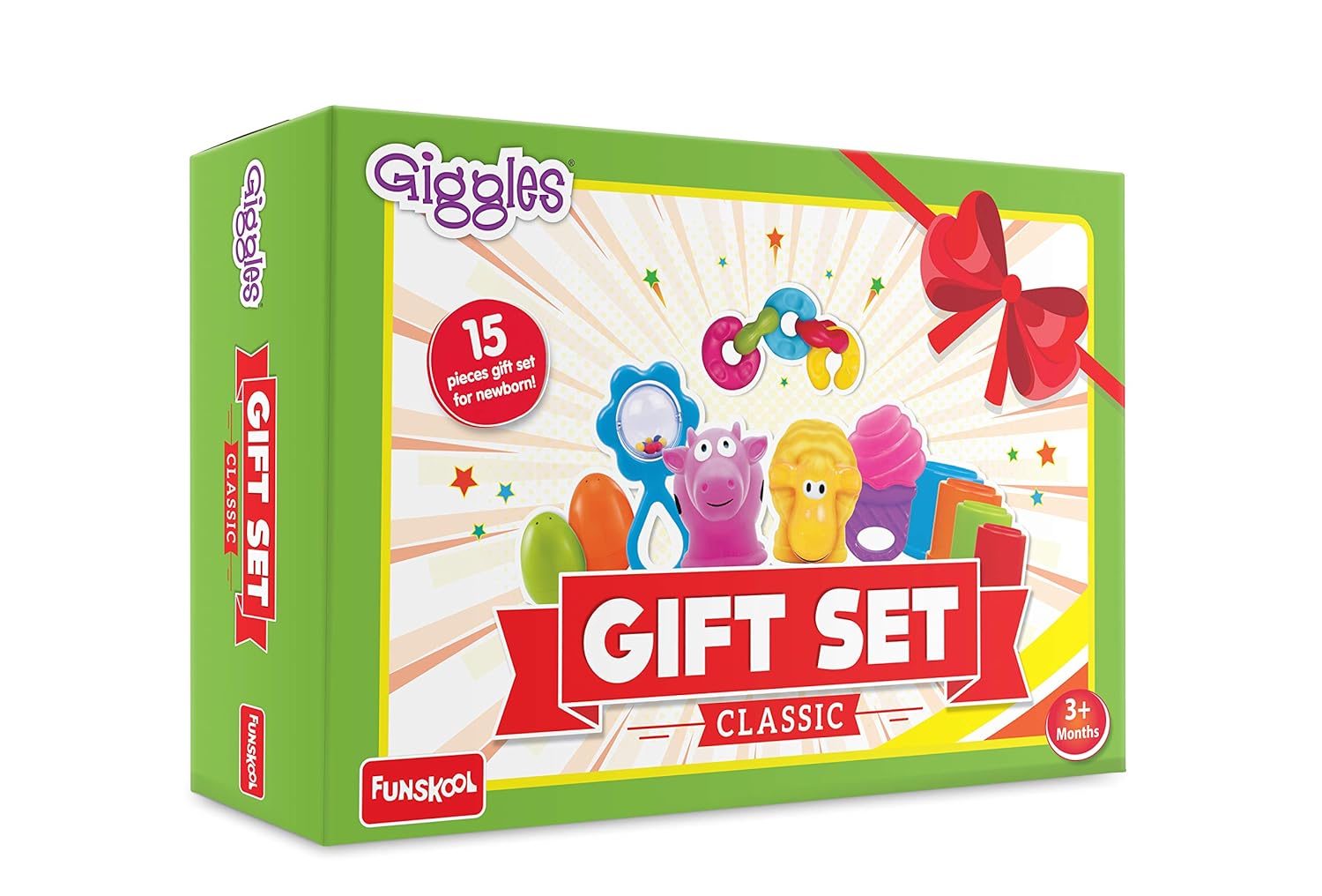 Buy Giggles Baby Gift Set Teether, Rattles and Much More Online at Low Prices in India Amazon.in