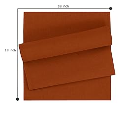 Ruvanti Linen Napkins Set of 12, 18x18 Cloth