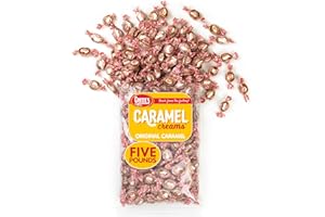 Goetze's Candy Vanilla Caramel Creams - 5 Pound Bag (80 Ounces) - Fresh from the Factory
