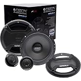 ORION Cobalt CT-CK655 6.5&rdquo; 4 OHM 2-Way Car Speaker, Set of 2 Speakers Kit Include Tweeters