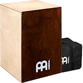 Meinl Percussion Baltic Birch Wood Full Size Snare Cajon with Bag (BC1NTBR)