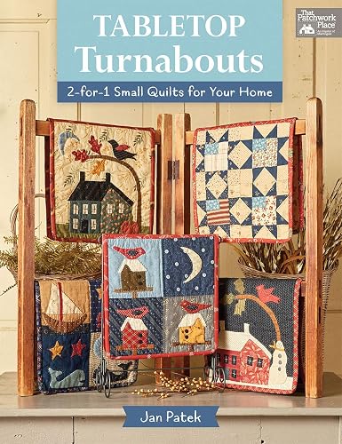 Download Tabletop Turnabouts: 2-for-1 Small Quilts for Your Home PDF
