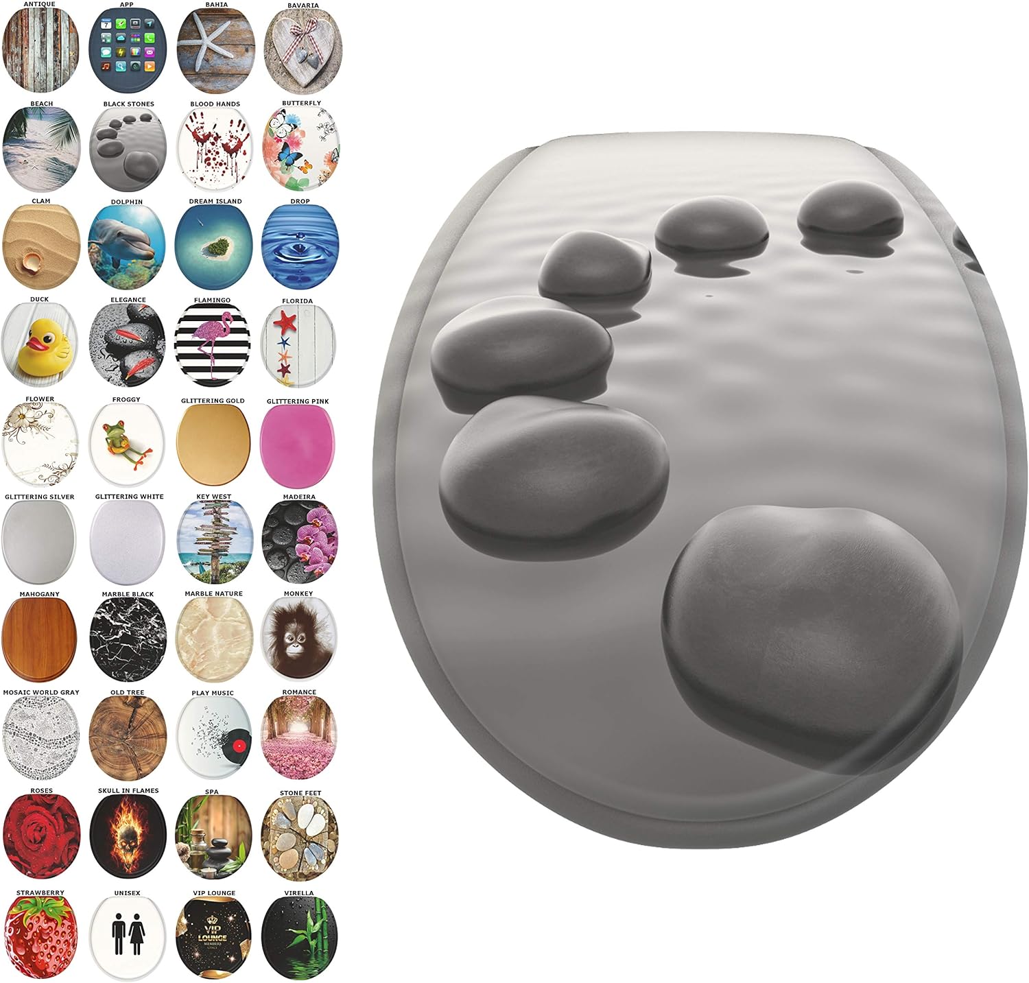 Best gray soft close toilet seat