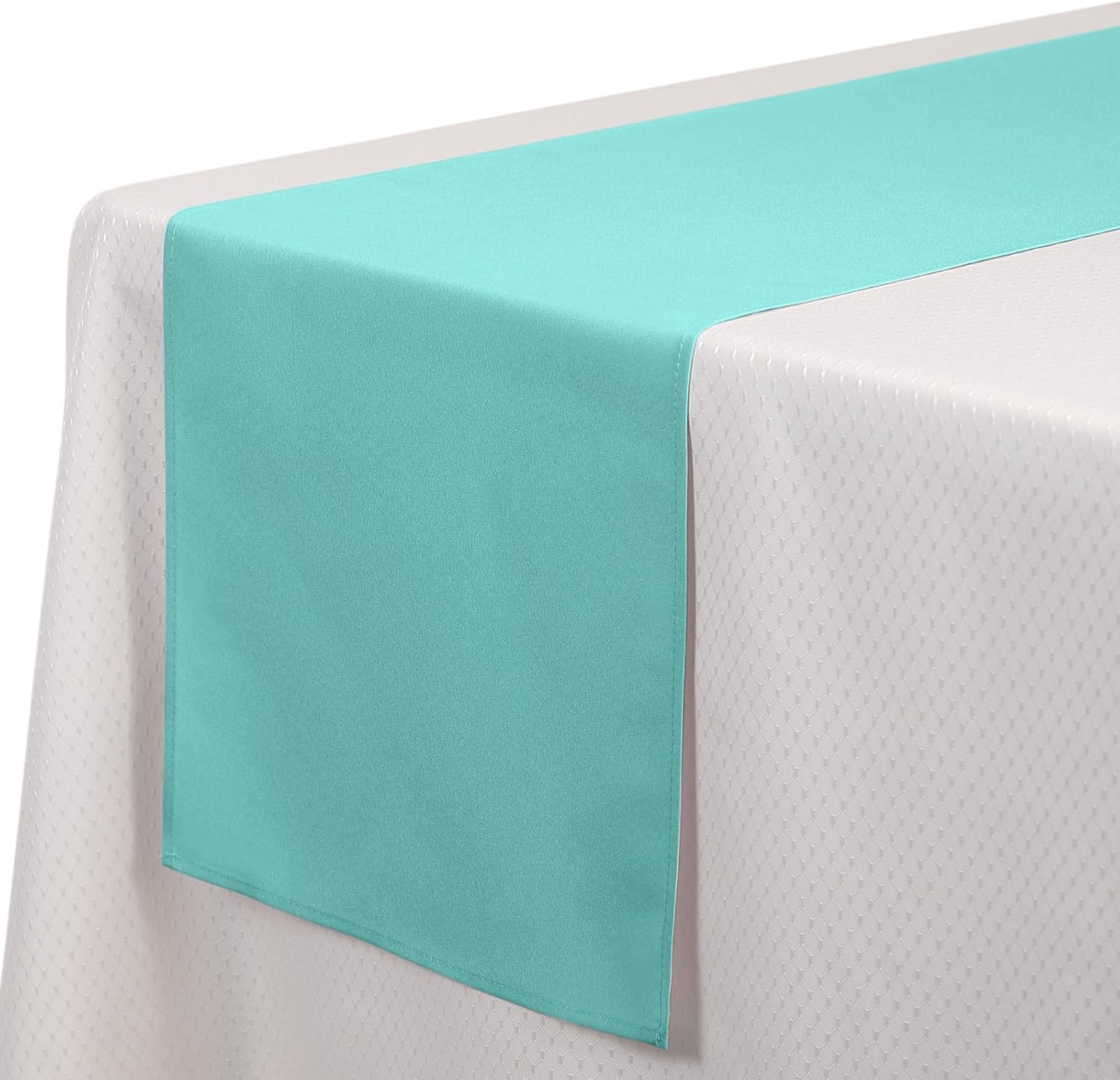 Best table runner spring turquoise