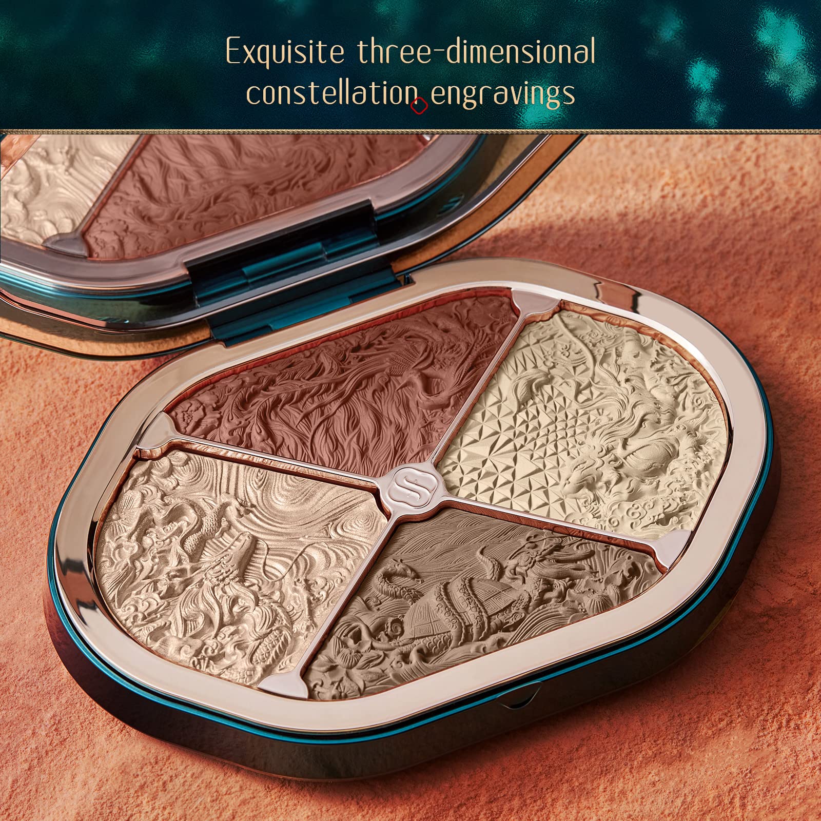 FLORASIS Constellation Floral Engraving Contour Makeup Palette (01 Constellation)