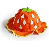 UltraKey Bucket Hat, Fashion Baby Kids Boys Girls Strawberry Cap Toddler Spring Bucket Hat Sun Cap