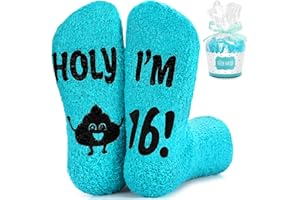 16th Birthday Gift for Teen Girls - Trendy Socks Set for 16 Year Olds, Cool Sixteen Presents for Daughters & Besties
