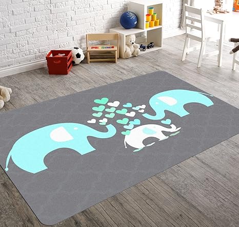 elephant rug for baby room