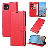 KKEIKO Case for iPhone 11, RFID Blocking PU Leather