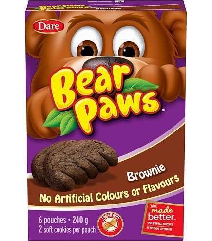Amazon.com: Bear Paws Crunchy Double Chocolate - Peanut Free