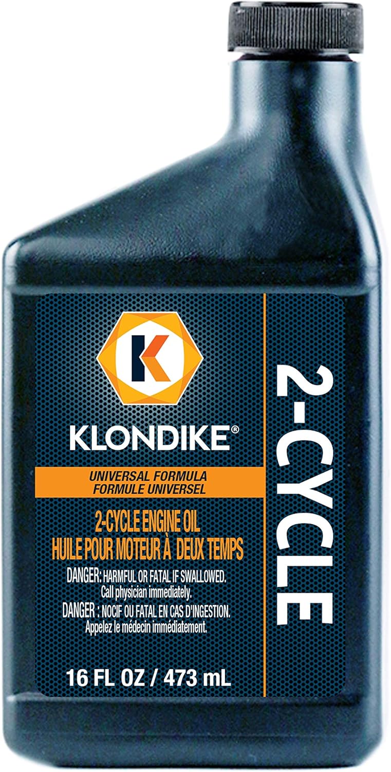 KLONDIKE® Universal 2Cycle Engine Oil, 473 mL Bottle (Case of 12