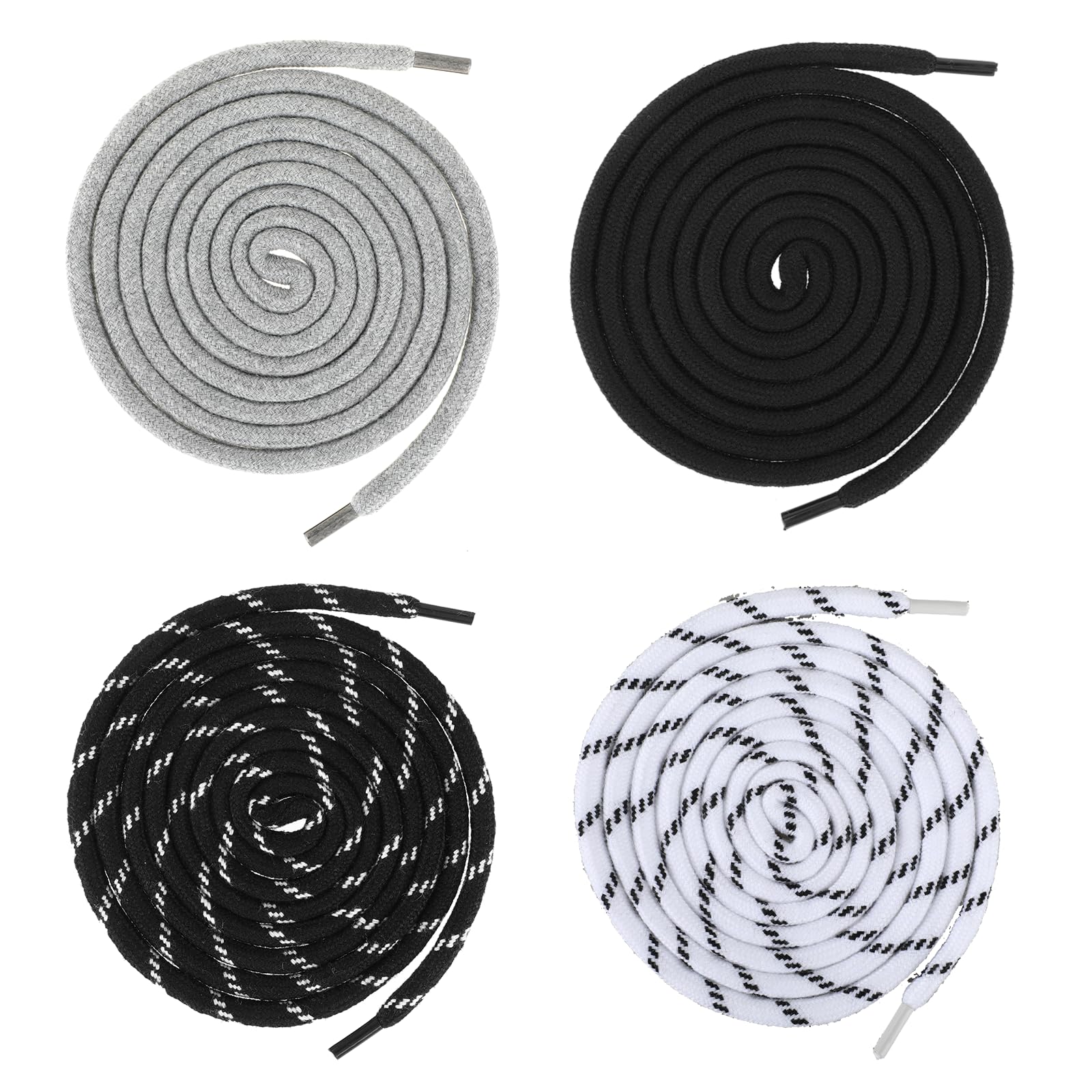 Photo 1 of Giantree 4Pcs Replacement Drawstring Cord, Waist Drawstring Cord, Drawstrings Ropes Cords Replacement with Plastic Easy Threaders? for Hoodies, Sweatpants, Sweaters