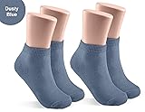 JRP 2 Pack Soft Cotton Crew Socks for