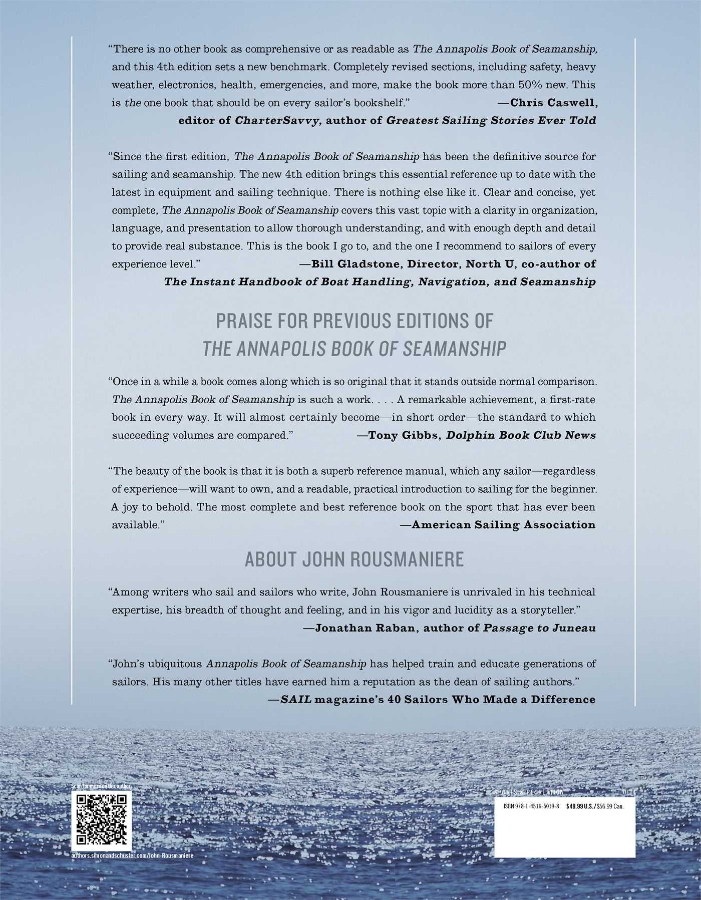 The Annapolis Book Of Seamanship Fourth Edition Rousmaniere John Smith Mark Amazon De Bucher