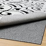 LINLA Non Slip Rug Pad, 4' x 6', 1/8" Thick Felt