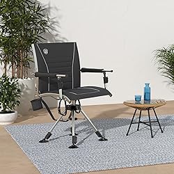 EVER ADVANCED 360° Silent Swivel Hunting Chair for