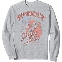 Disney Lady And The Tramp Tramp Since 55 Blanc - Vêtements Sweatshirts Femme 31,20