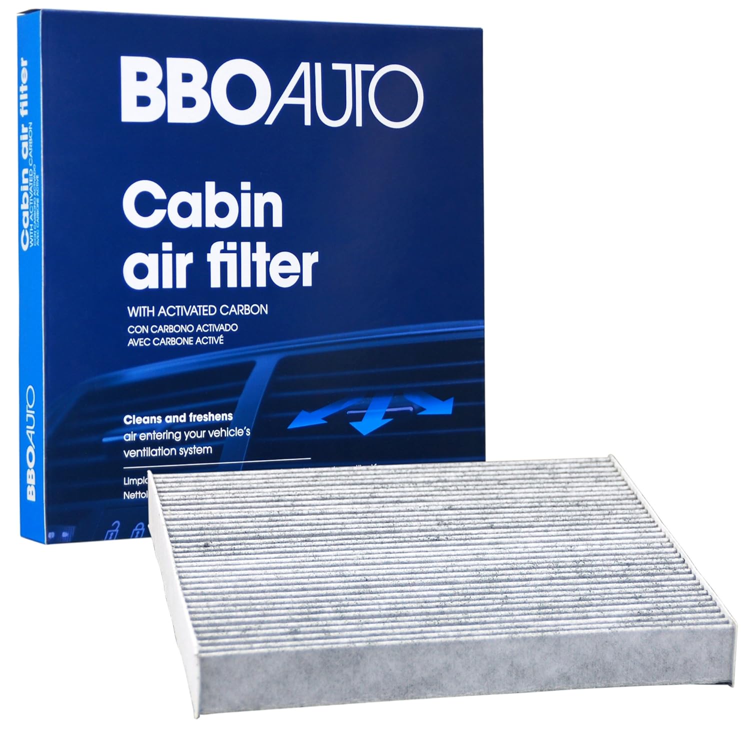 BBO AUTO BCF10134 Premium Cabin Air Filter with Active Carbon Media – Fits  Honda Accord, Civic, Crosstour, CR-V, Odyssey, Pilot, Ridgeline | Acura  ILX, MDX, ...
