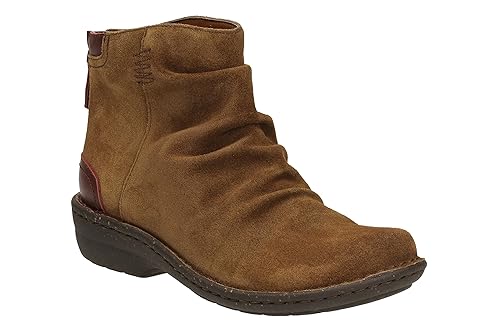 clarks flat ankle boots