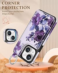 Lotadilo for iPhone 15 Plus Wallet Case with Card