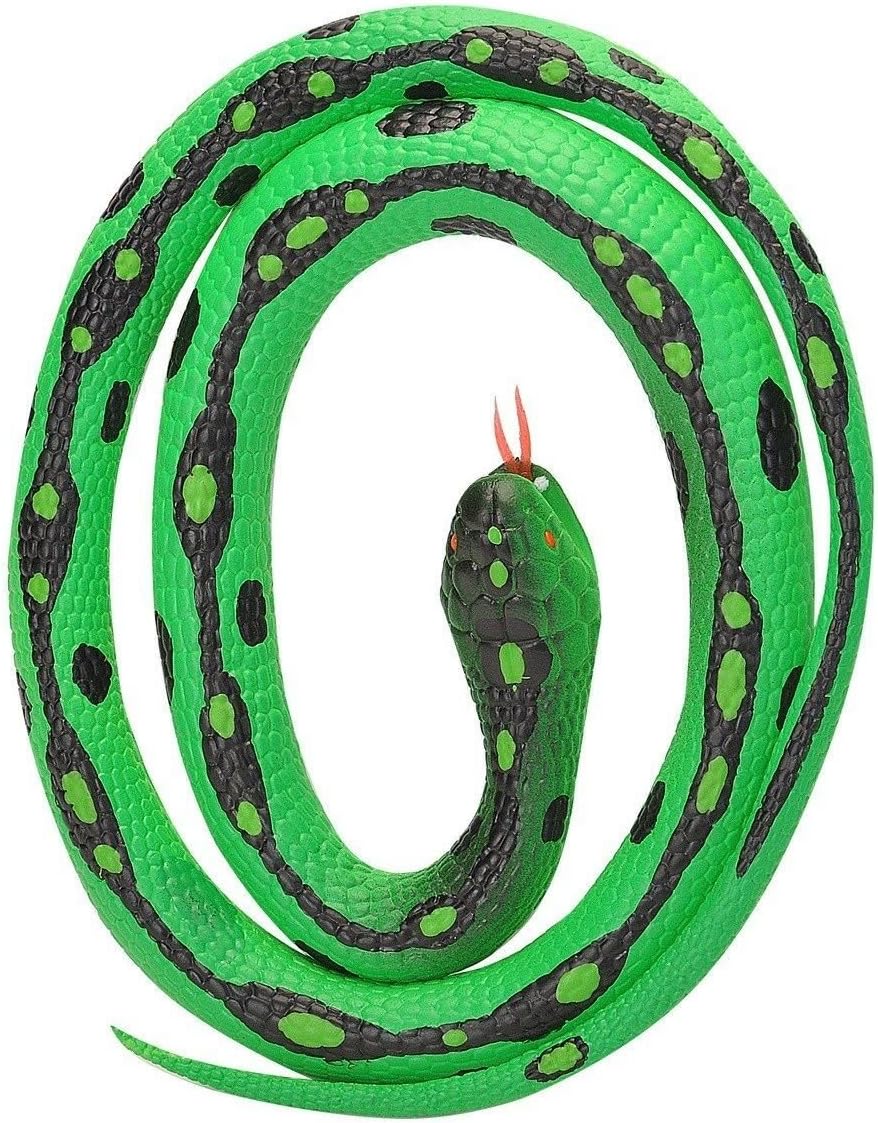Wild Republic Garter Snake, Rubber Snake Toy, Gifts for