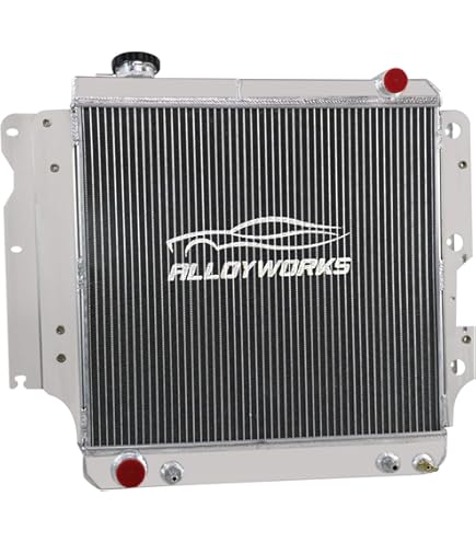 Amazon.com: ALLOYWORKS 3 Row All Aluminum Radiator + 14