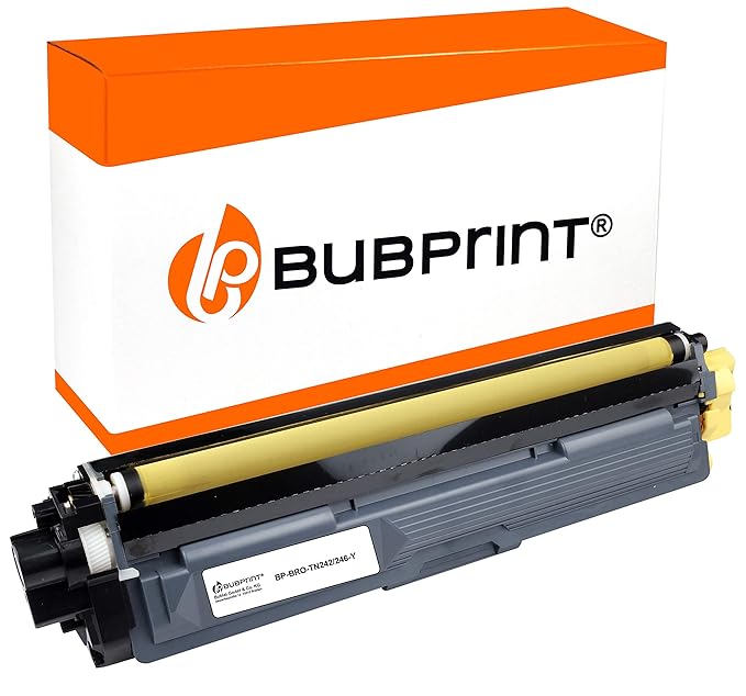 Bubprint Toner kompatibel für Brother TN-246 TN-242 TN-246Y für DCP-9017CDW DCP-9022CDW HL-3142CW HL-3152CDW HL-3172CDW MFC-9