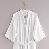 H by Frette Pique Kimono Bathrobe