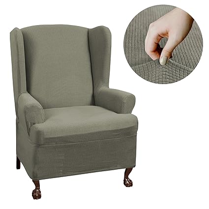 Amazon.com: MAYTEX Reeves Stretch 80 - Piece T – Cushion Wingback ...