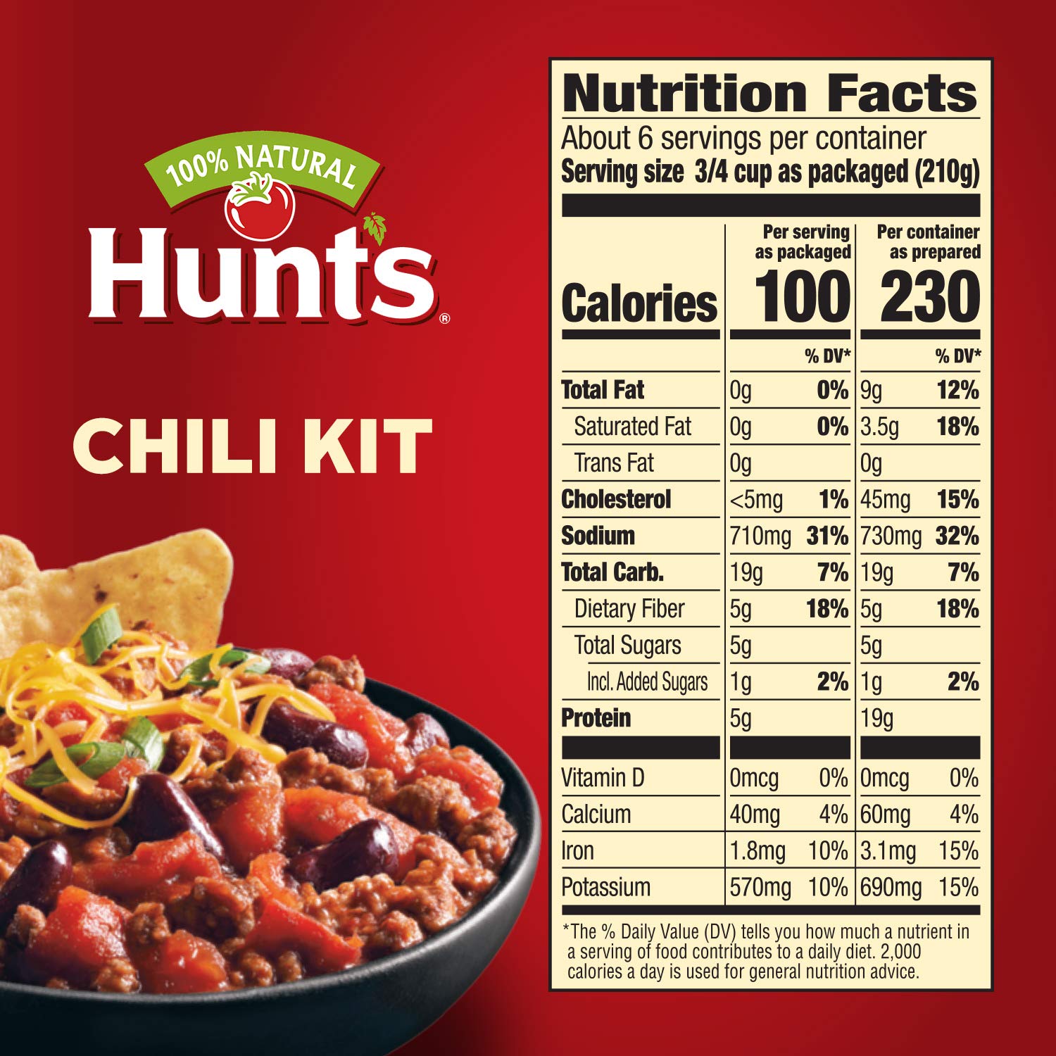 Hunt's chili starter kit (027000420638)