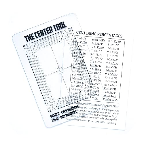 card grader tool Grading which is durable and reduces common issues Legends Card Grading Centering Tool