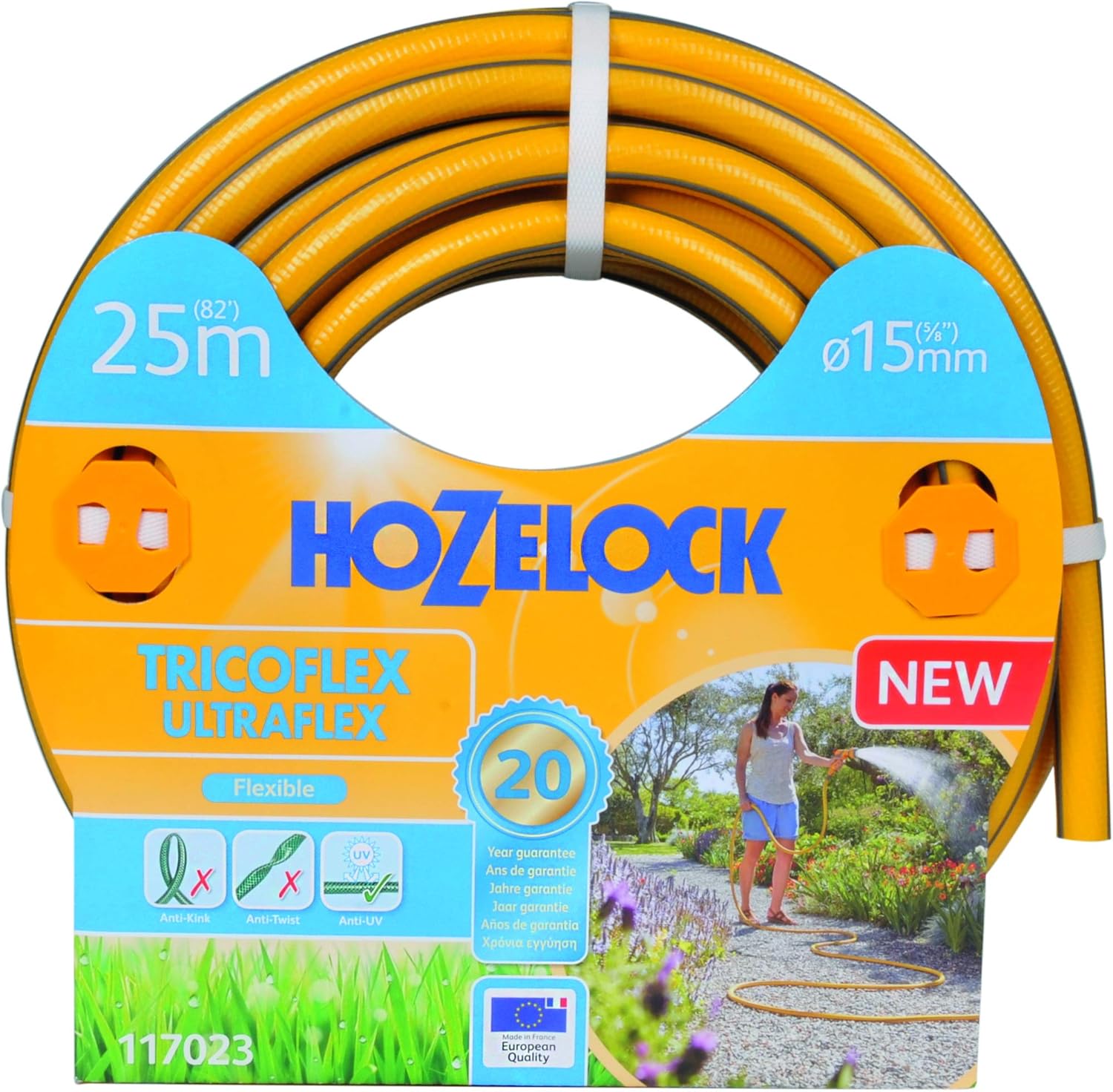 Hozelock 117023 Tuyau 25 m diam 15 mm Tricoflex Ultraflex Amazon.fr
