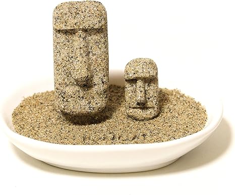 Amazon 南三陸モアイファミリー 手のひらモアイ像 おもしろ雑貨 インテリア 置物 総合運 サンド オブジェ 開運グッズ プレゼント インテリア オンライン通販