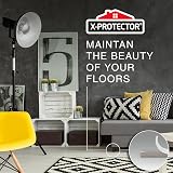 X-Protector Chair Leg Floor Protectors 20 Pcs Felt Strips Adhesive view 6