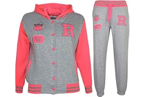 a2z4kids Kids Boys Girls Joggers Jogging Pants Trackie Bottom Fleece Casual Trouser 5-13Y