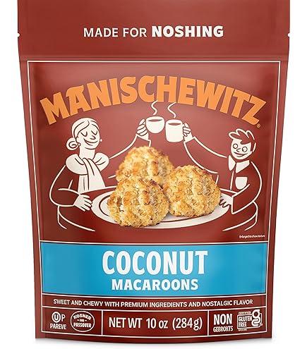 Amazon.com: Manischewitz Chocolate Chip Macaroons, 10oz Resealable