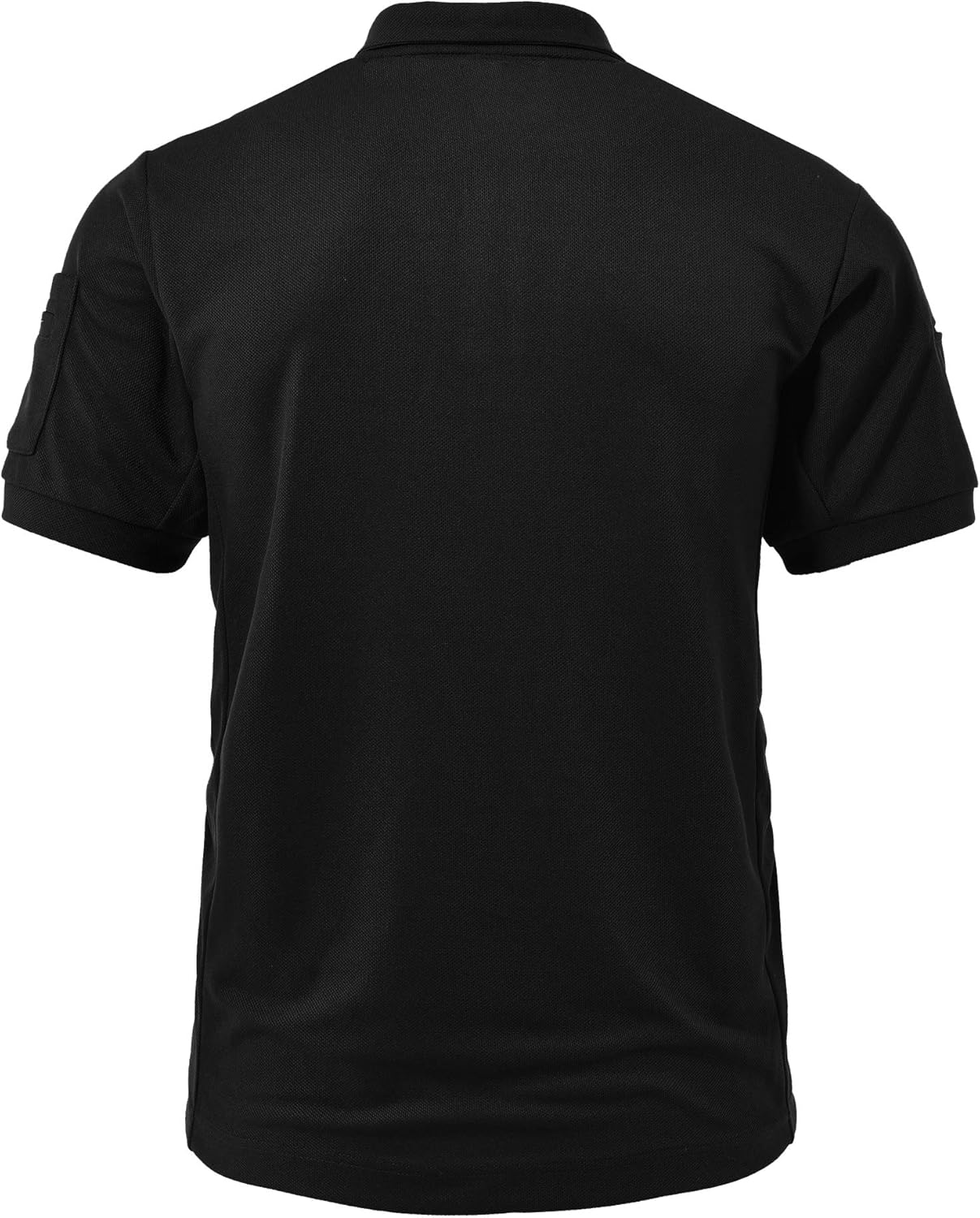 TBMPOY Men's Hiking Short Sleeve Military Tactical Polo Shirt Quick Dry Outdoor Fishing Collared Shirt with Zip: Sports & Outdoors