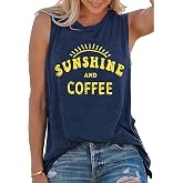 Womens Tank Tops Summer T Shirts Sleeveless Casual Loose Tunic Blouses 2026