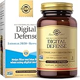 Solgar Digital Defense Eye Vitamin and Mineral Supplement, Support Eye Health with Vitamin C, Zinc & Resveratrol Supplement, Lutein and Zeaxanthin, Age-Defying Nutrition for Adults, 30 Servings