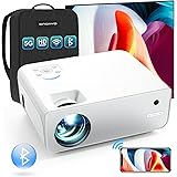 ONOAYO 5G WiFi Projector 9500L Full HD Native 1920×1080P Bluetooth Projector, ±50° 4P/4D Keystone Support 4K&Zoom, Full Seale