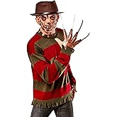 Rubie's Men's Nightmare On Elm St Deluxe Freddy Sweater with Mask