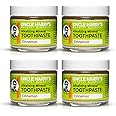Uncle Harry's Cinnamon Remineralizing Toothpaste | Natural Whitening Toothpaste Freshens Breath & Promotes Enamel | Vegan Fluoride Free Toothpaste (4 pack)