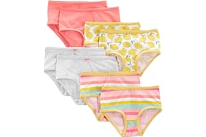 Simple Joys by Carter's Girls' Underwear, Pack of 8
