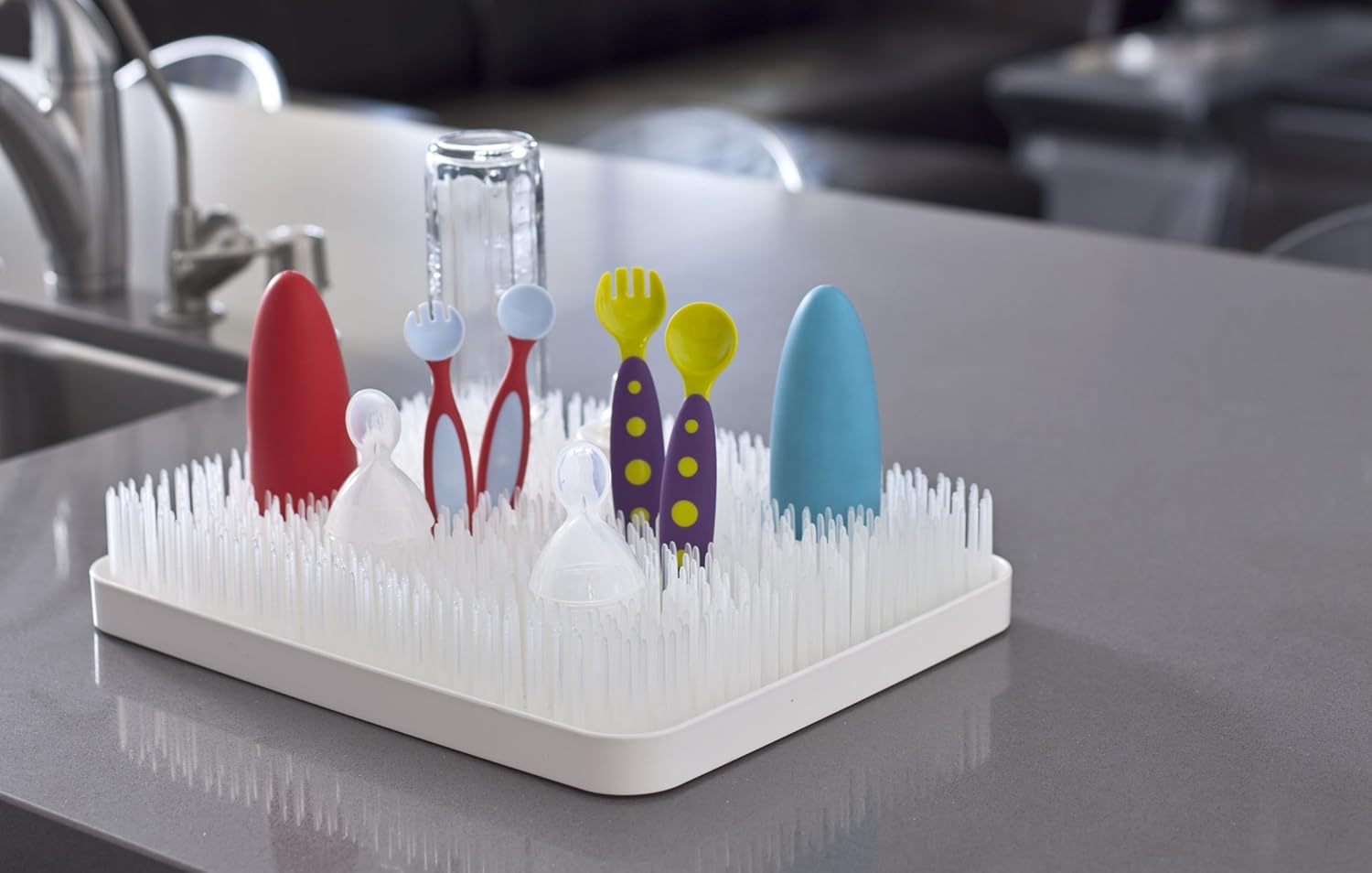 Boon Lawn Countertop Drying Rack White eBay