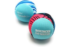 Waboba Splash Ball 2.0 - Water Bouncing Ball (Colors May Vary)