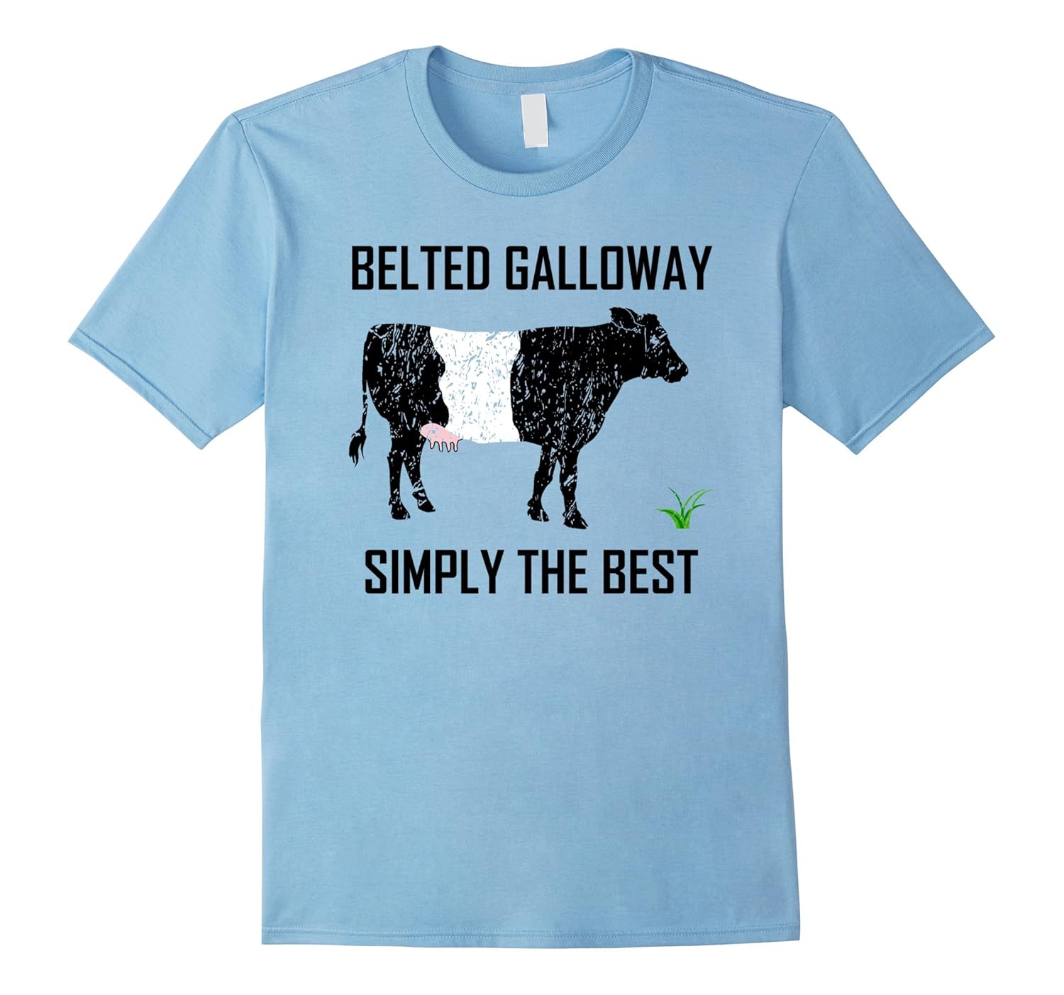 Belted Galloway Simply The Best Vintage Cow Gift Shirt-ANZ