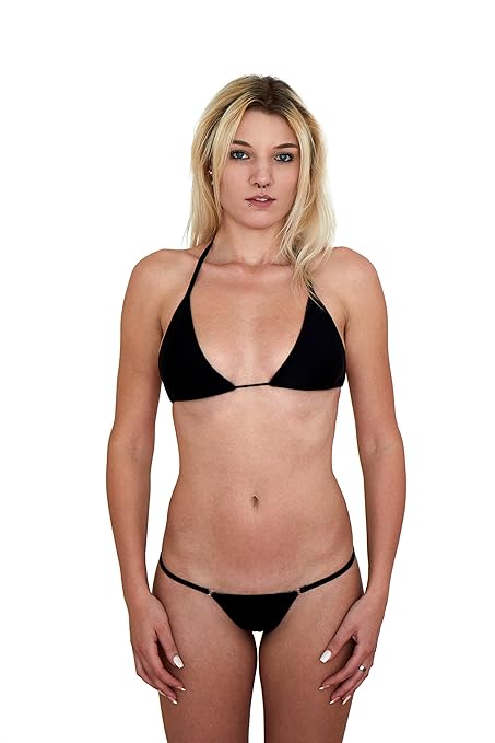 Princesa Carioca Brasil Damen Sexy Bikini 2 Teiler Micro Erotik Top und Hose