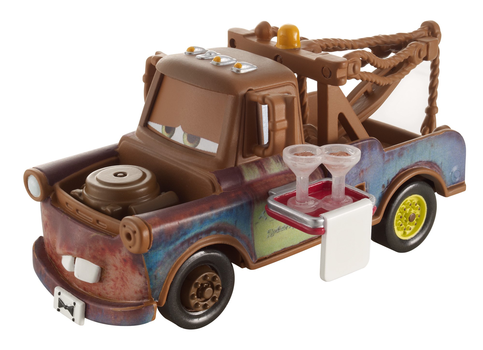 Disney Pixar Cars Waiter Mater (DeLuxe, Wheel Well Motel Series, #11 of 11)